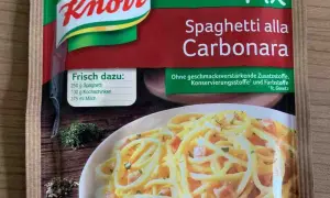 Jak szybko naprawić spaghetti carbonara z Knorr Fix i uniknąć błędów