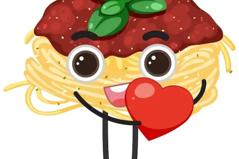 Rysunki spaghetti: inspirujące ilustracje i kolorowanki do pobrania