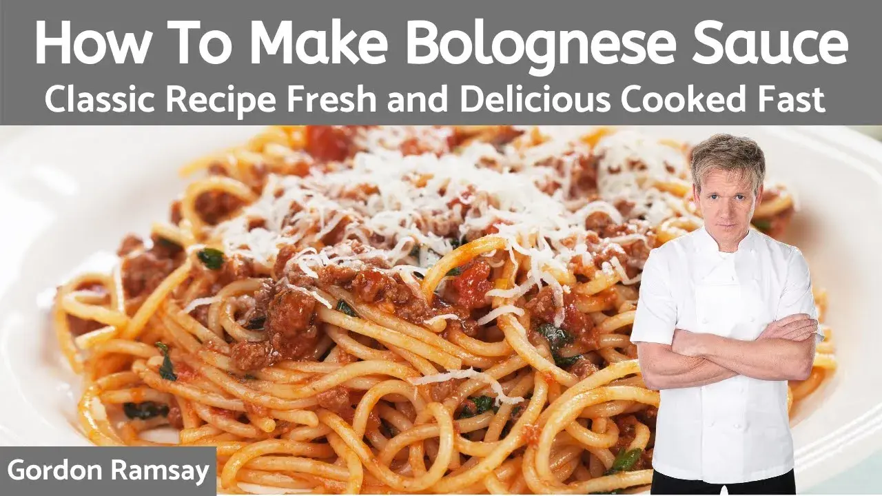 Gordon Ramsay spaghetti bolognese – sprawdź przepis na idealne danie