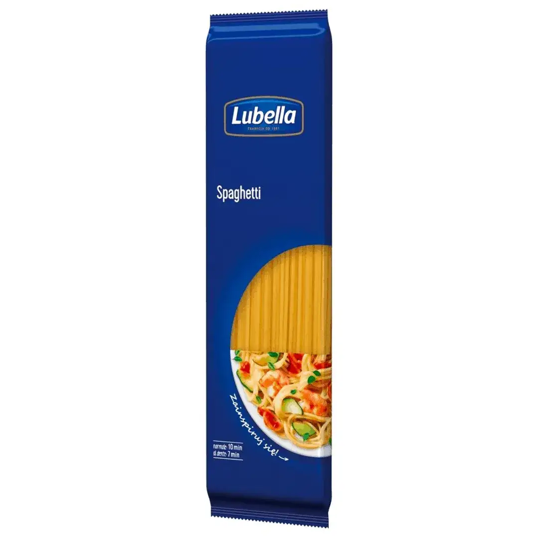 Zdjęcie Makaron spaghetti Lubella – idealny wybór dla smakoszy włoskiej kuchni