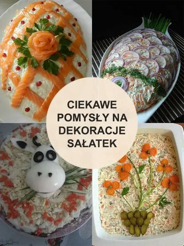 Zdjęcie Jak ozdobić sałatkę, aby zachwycić gości i podnieść smak potrawy