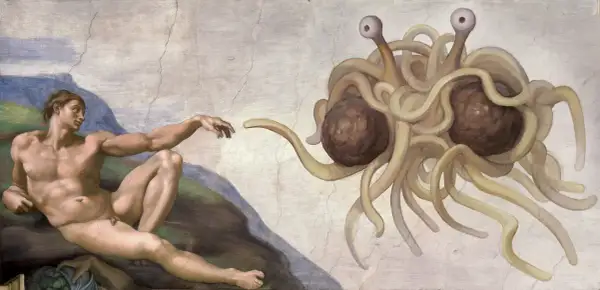 Latający Potwór Spaghetti: Parodia religii, która zmienia debatę o ewolucji